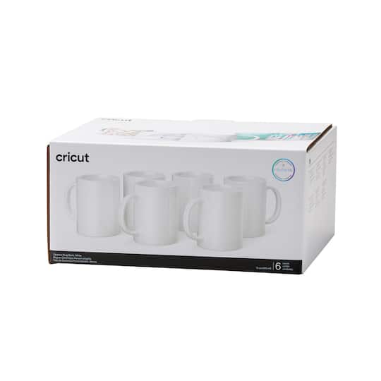 Cricut® 15oz. White Ceramic Mug Blanks